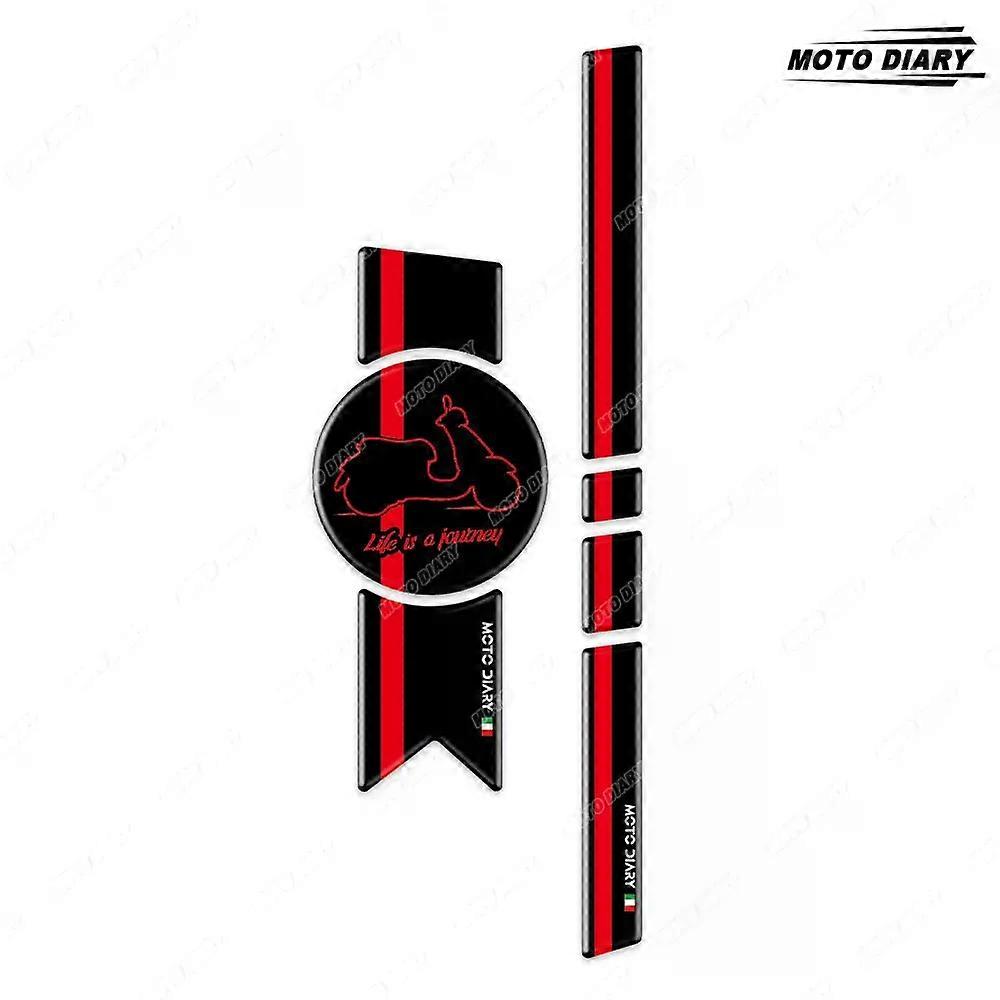 Set de autocolante frontale 3D Scooter Autocolante pentru motociclete pentru Vespa GTS300 GTS GTV LX LXV 125 250 300 Ie Super Piaggio Sprint