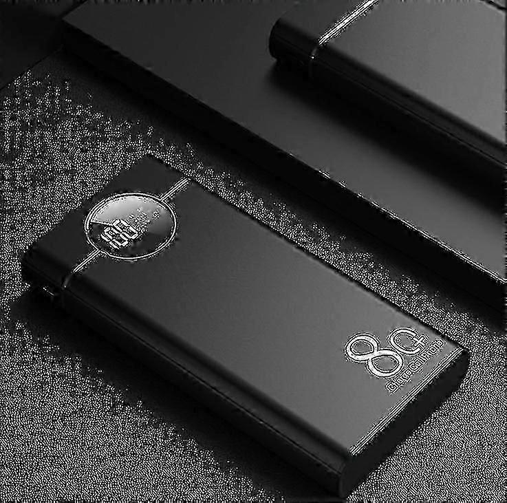 80000mAh High Capacity Portable Power Bank With LED Display And Digital Power Indicator For Mobile Devices