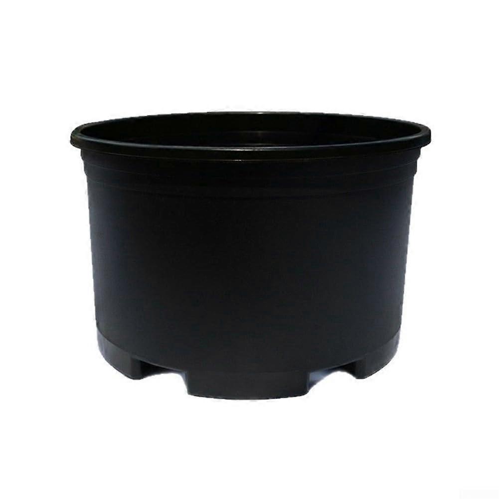 Practical round plant pot with drainage holes for water control (30 cm)