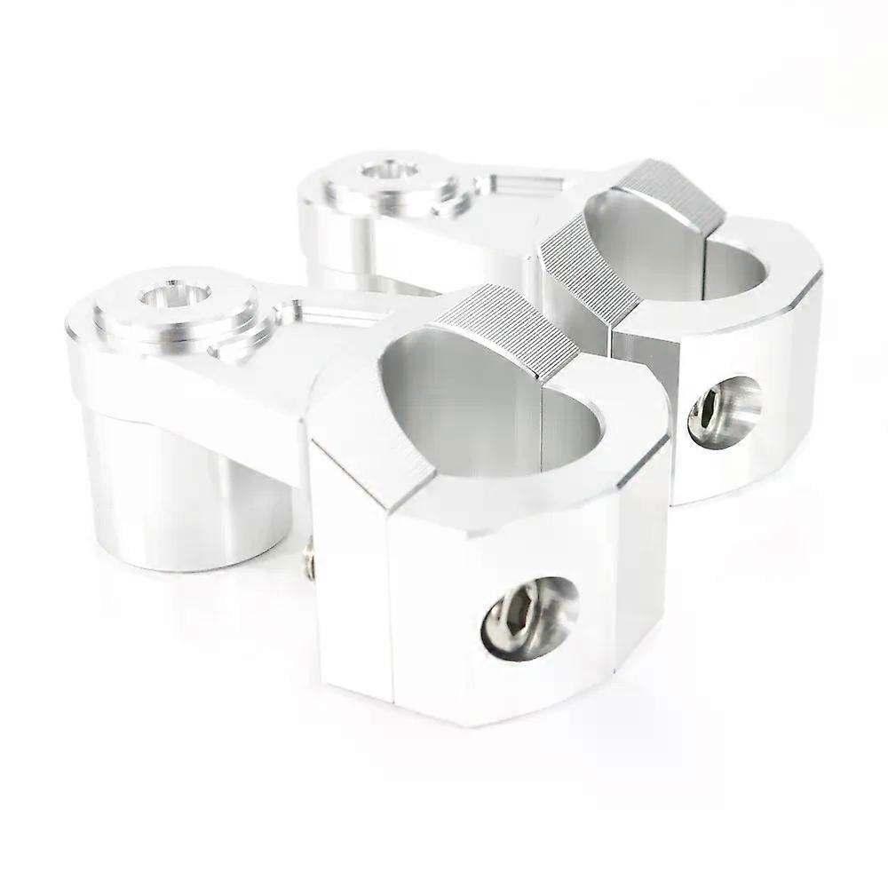 Motorcycle CNC Aluminum Handle Bar Riser Handlebar Risers 32mm Fit For Harley Davidson FLSTF Fat Boy FXDF FXDWG Dyna Wide Glide