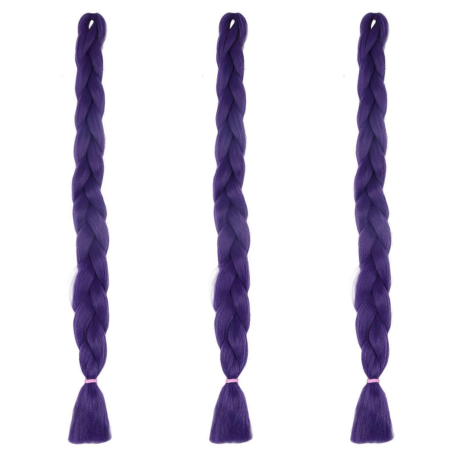 It sounds like you're describing a product listing for **synthetic braided hair extensions or wigs**. Here's a polished and professional version of