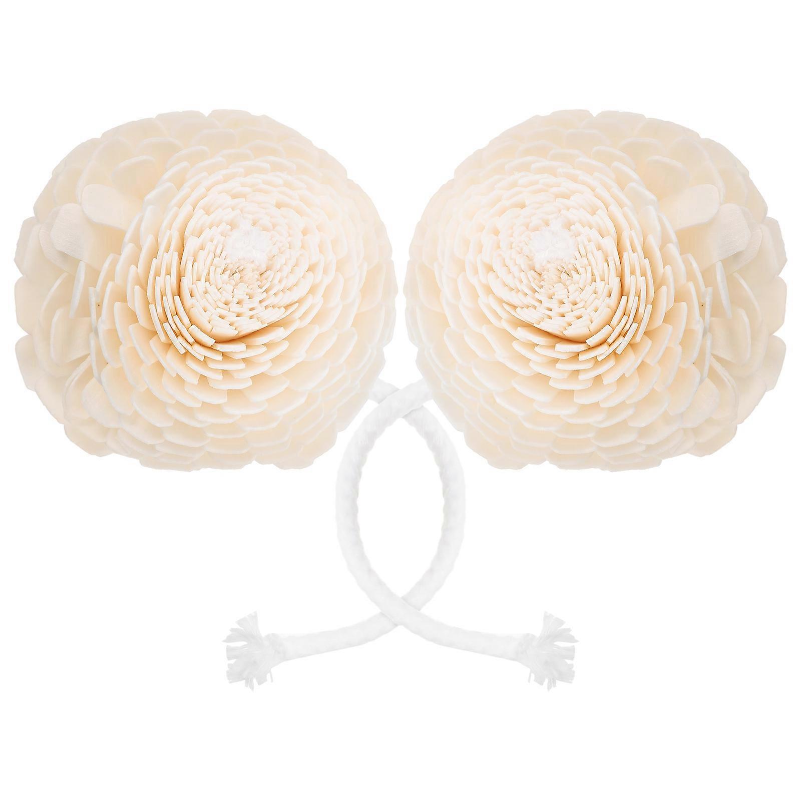 Artificial Flower Aroma Diffuser Heads for Oil Reed Diffusers – Decorative Fragrance Accessories for Home, Bedroom, Office, and to Enhance Air