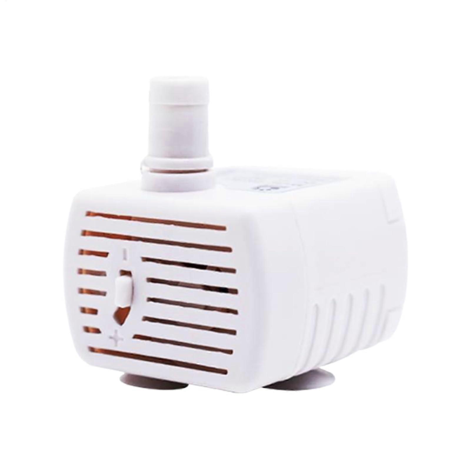 Cat Water Fountain Pump - Quiet Submersible With Adjustable Flow, Energy Efficient Replacement Pump For Cat Fountains