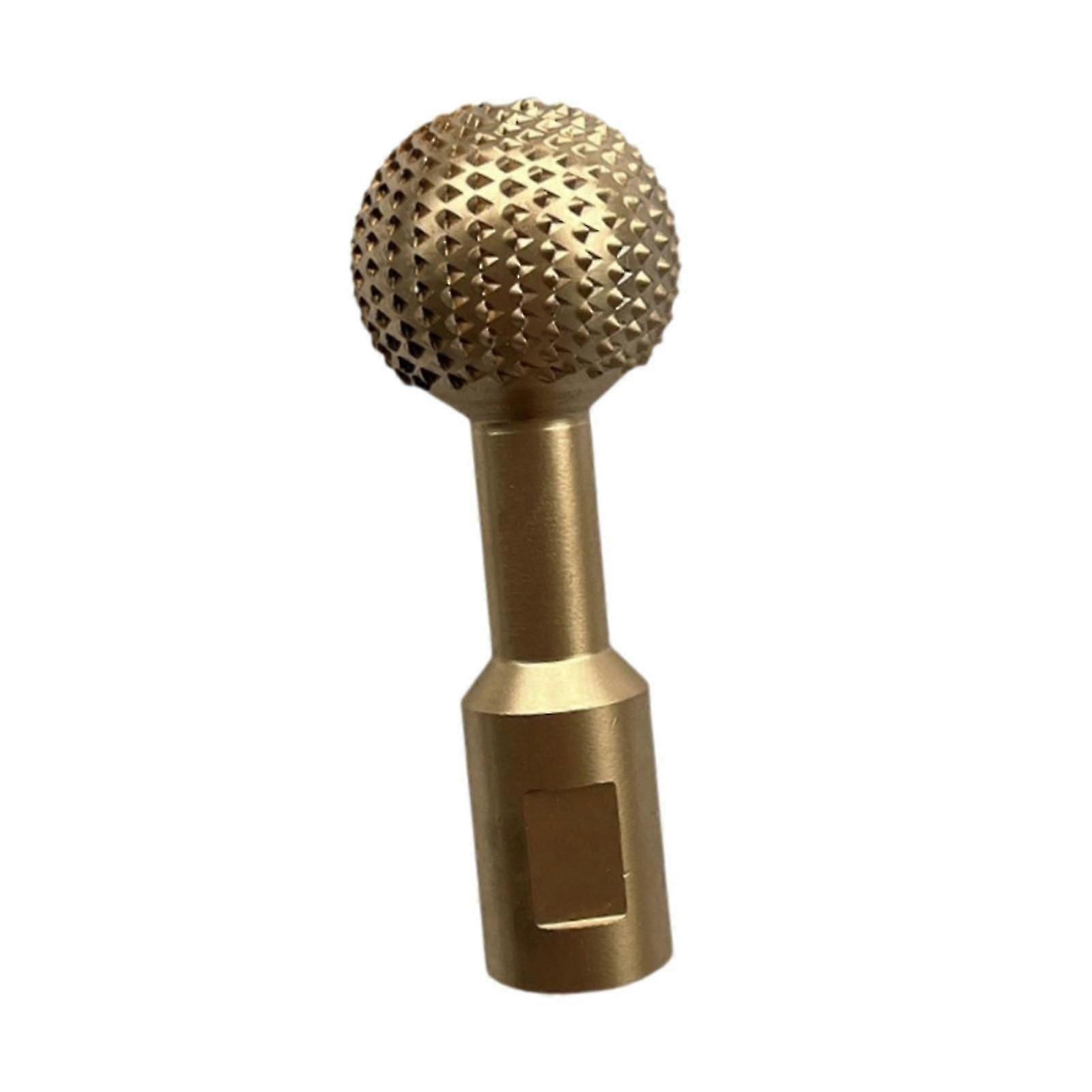Sphere Rotary Burr Power Carving Tool for Angle Grinder Wood Carving 10mm Interface