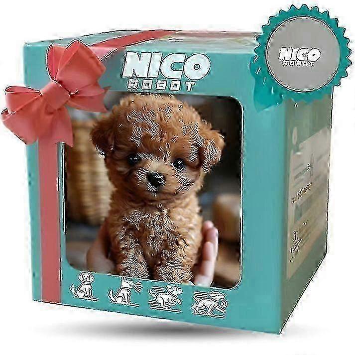 Nico The Robot Dog - Realistic, Interactive Plush Puppy Toy