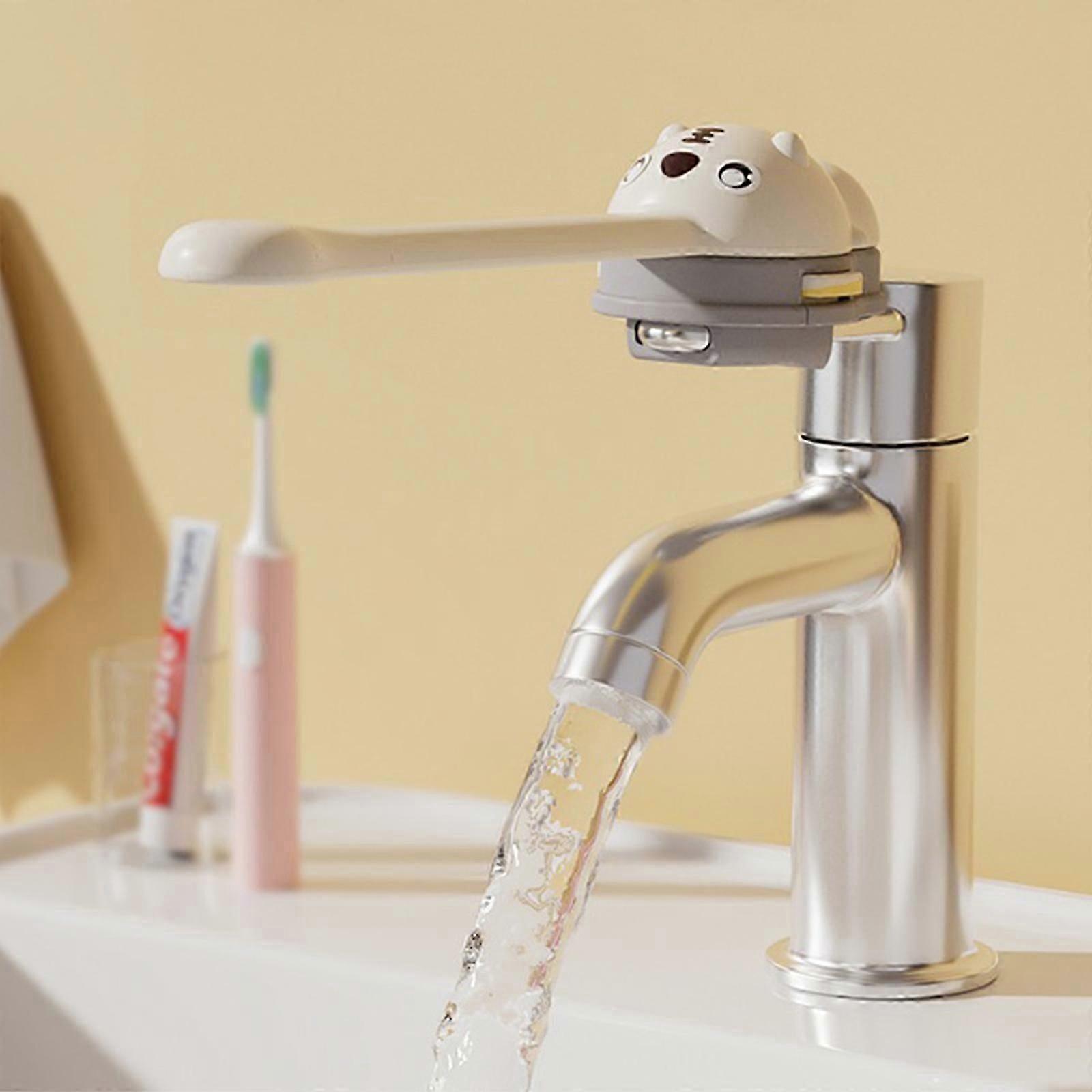 موسع صنبور للأطفال الصغار ، موسع مقبض بالوعة الكرتون العالمي ، موسع مقبض الصنبور ، مرفق تمديد الصنبور