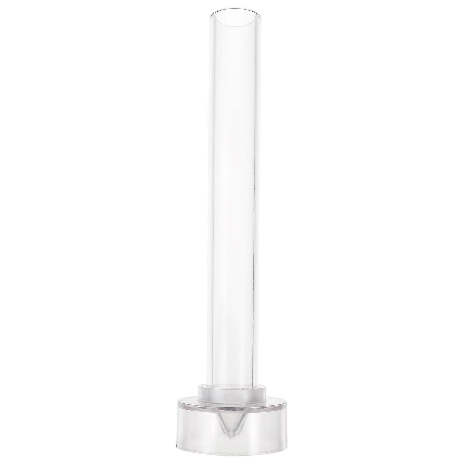 Plaster Craft Mould Acrylic Candlestick Mould Diy Handmade Tool Home Decoration White 8.5×2.2×2.2In 1Pcs