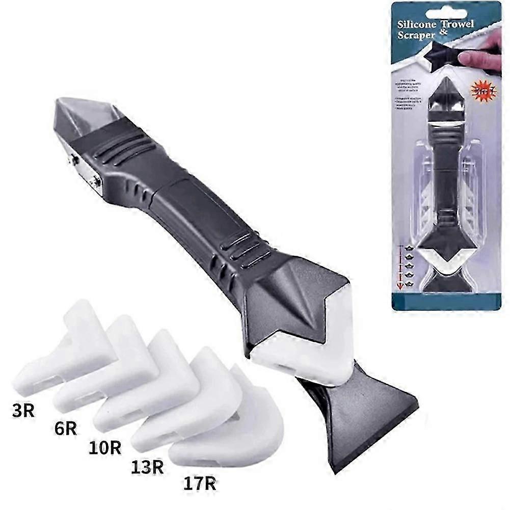 2025 Latest Model in 1 Silicone Caulking Tools, Sealant Removal Tool with 5
