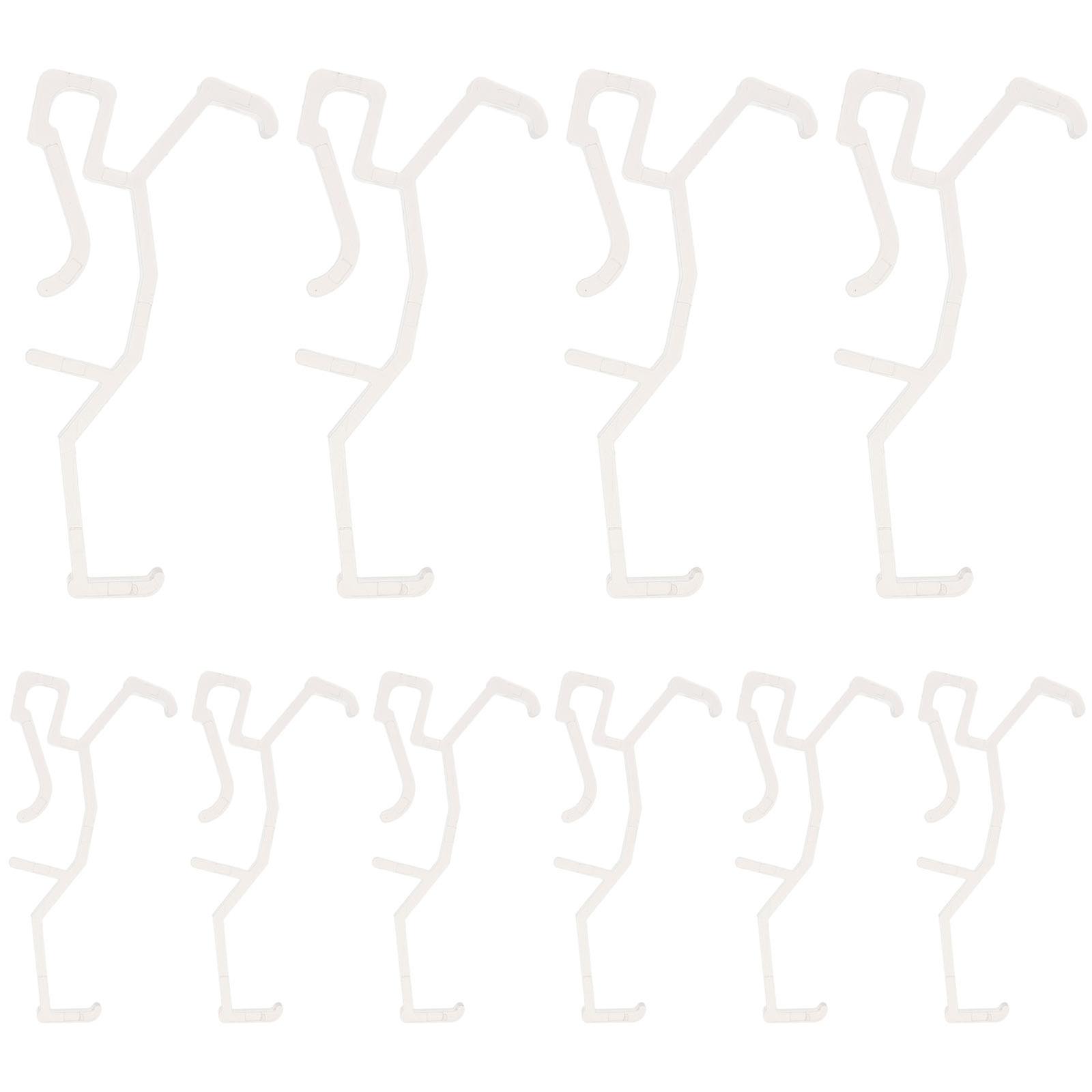 Replaceable Plastic Valance Clips for Blinds – Easy Installation, Transparent Design, Curtain Accessories for Home Window Aesthetics