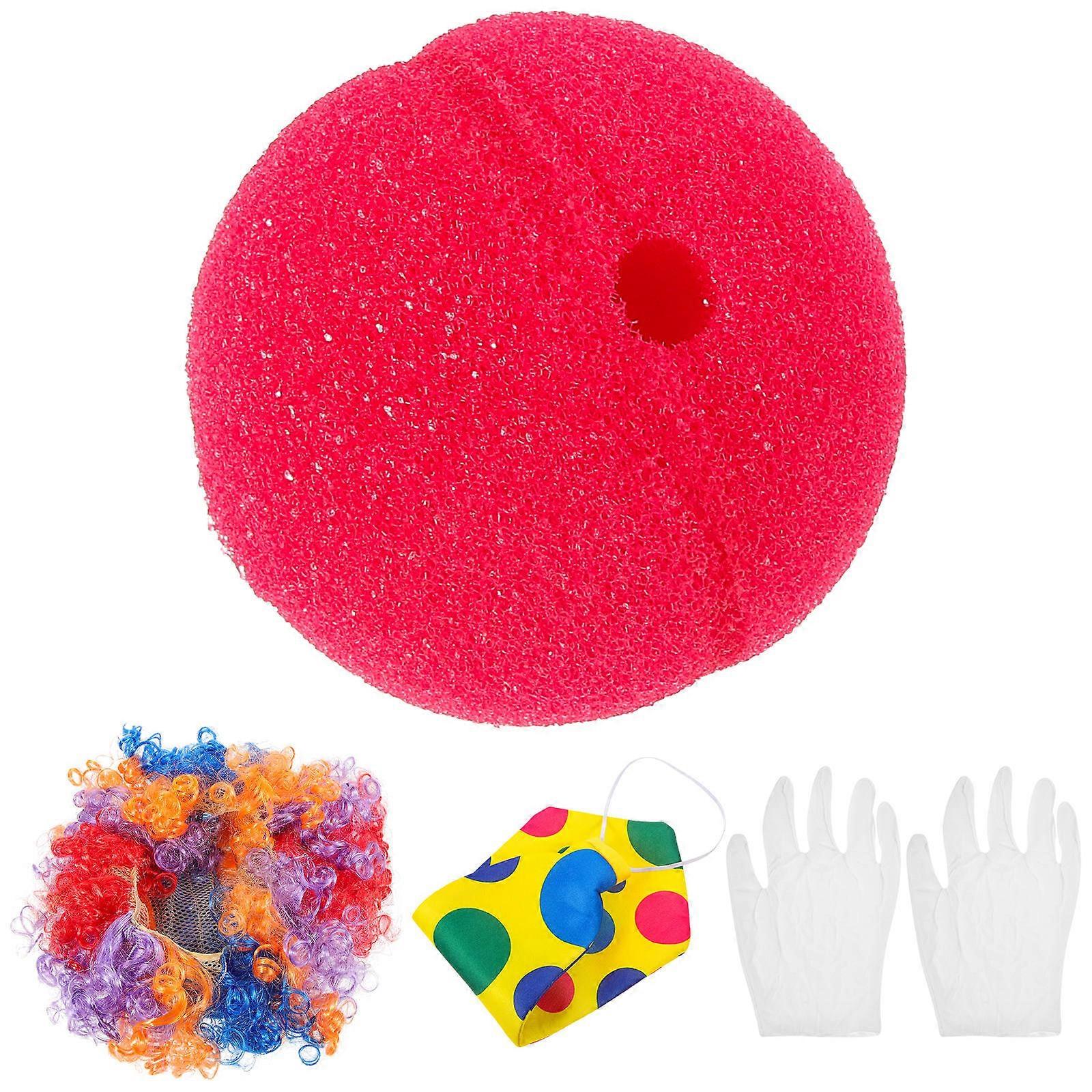 Clown Costume Accessories for Masquerade Adult Role-Playing Assorted Color Comfortable Durable 1Set