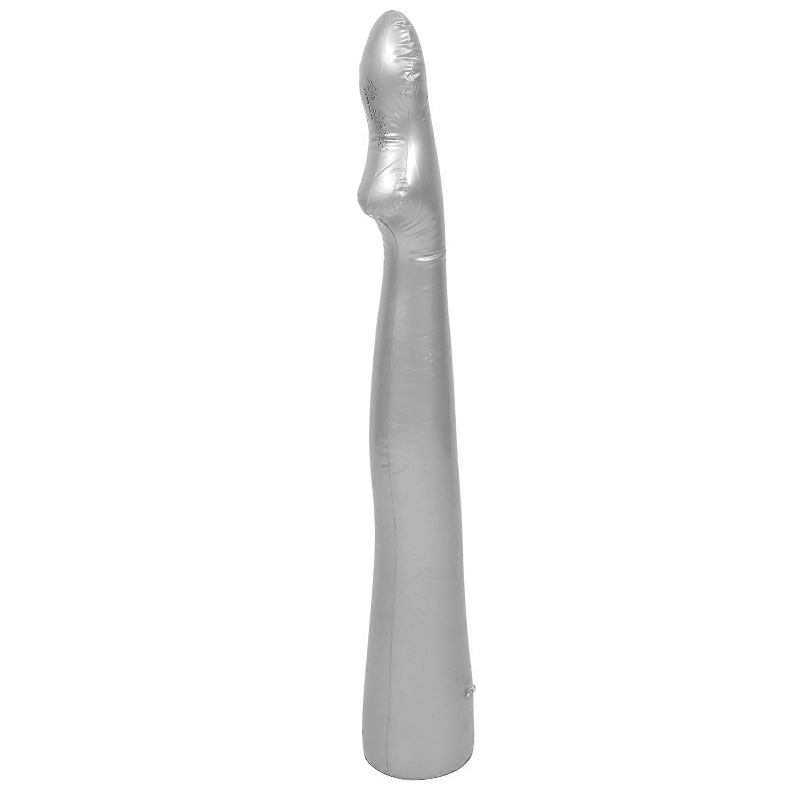 Sock Model Display Inflatable Foot Shaped Realistic Appearance Women 34.3×4.9×4.9in