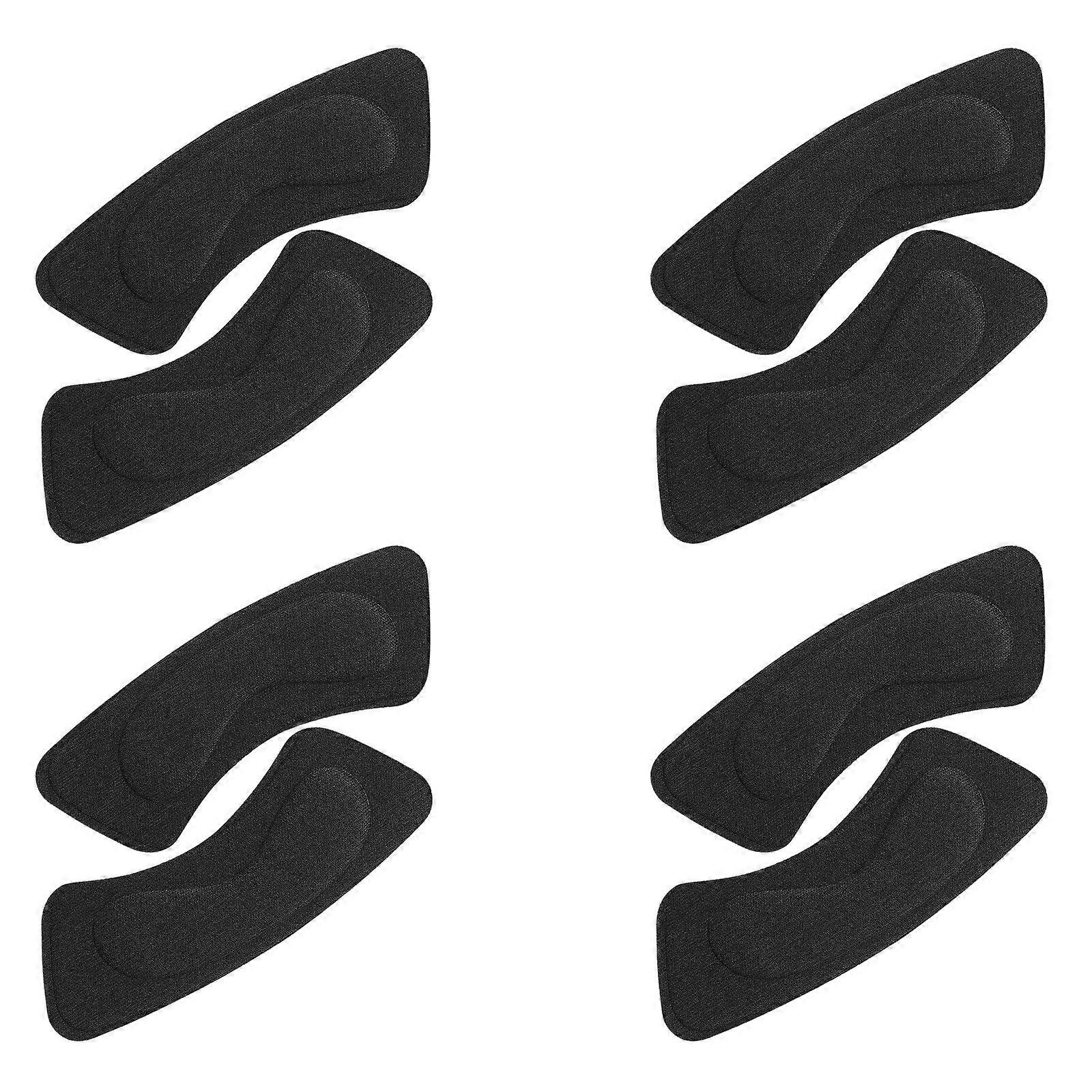 8 Pairs Heelpiece Stickers Thickened High Heels Back Cushion Pads