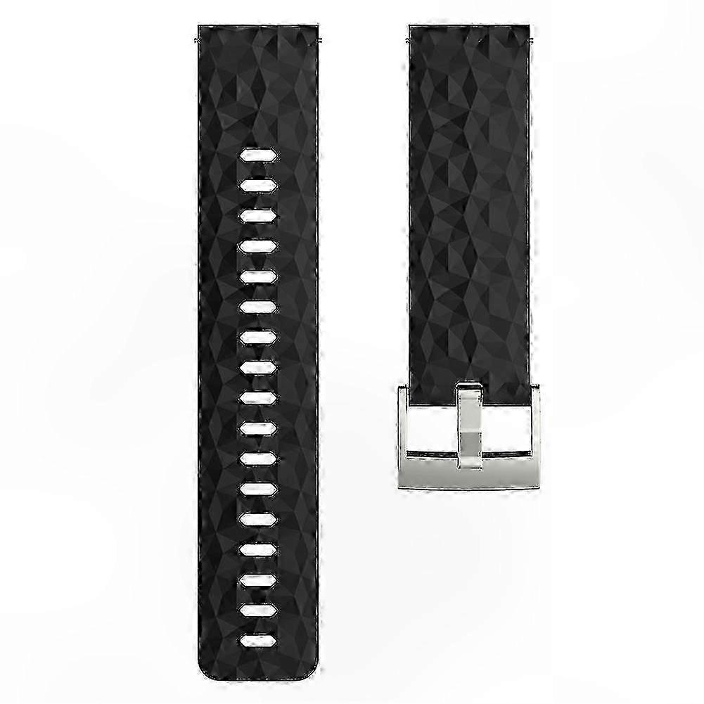 Soft Silicone Strap for Multisport GPS Watches with Heart Rate and Barometer Features