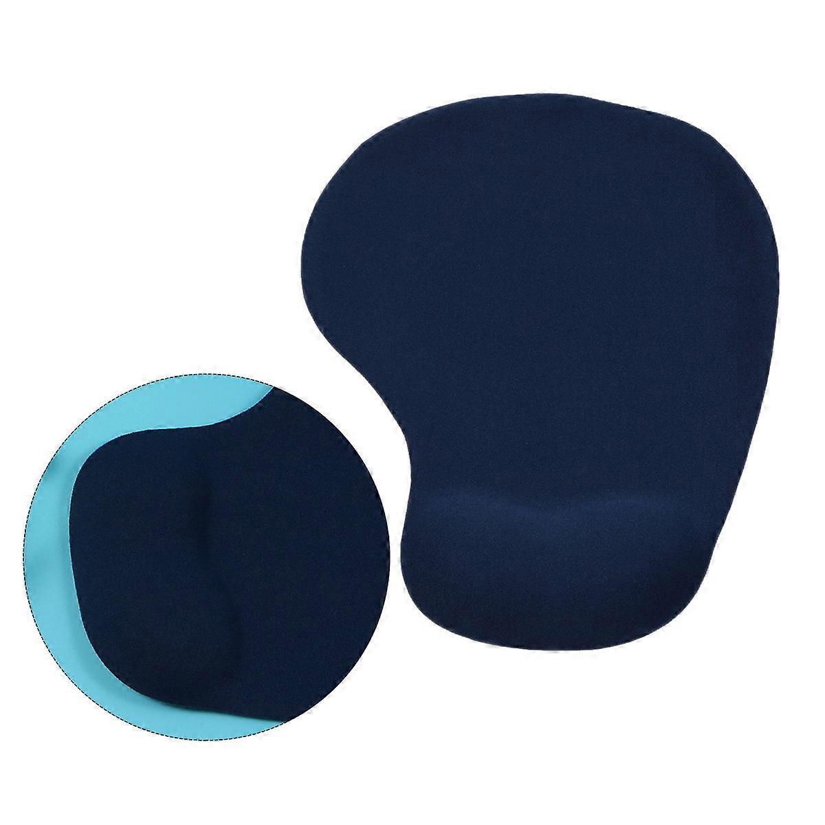 Silicone Mouse Pad For Women Featuring Simple .1×7.1×0.8in Navy Anti-slip 1Pack