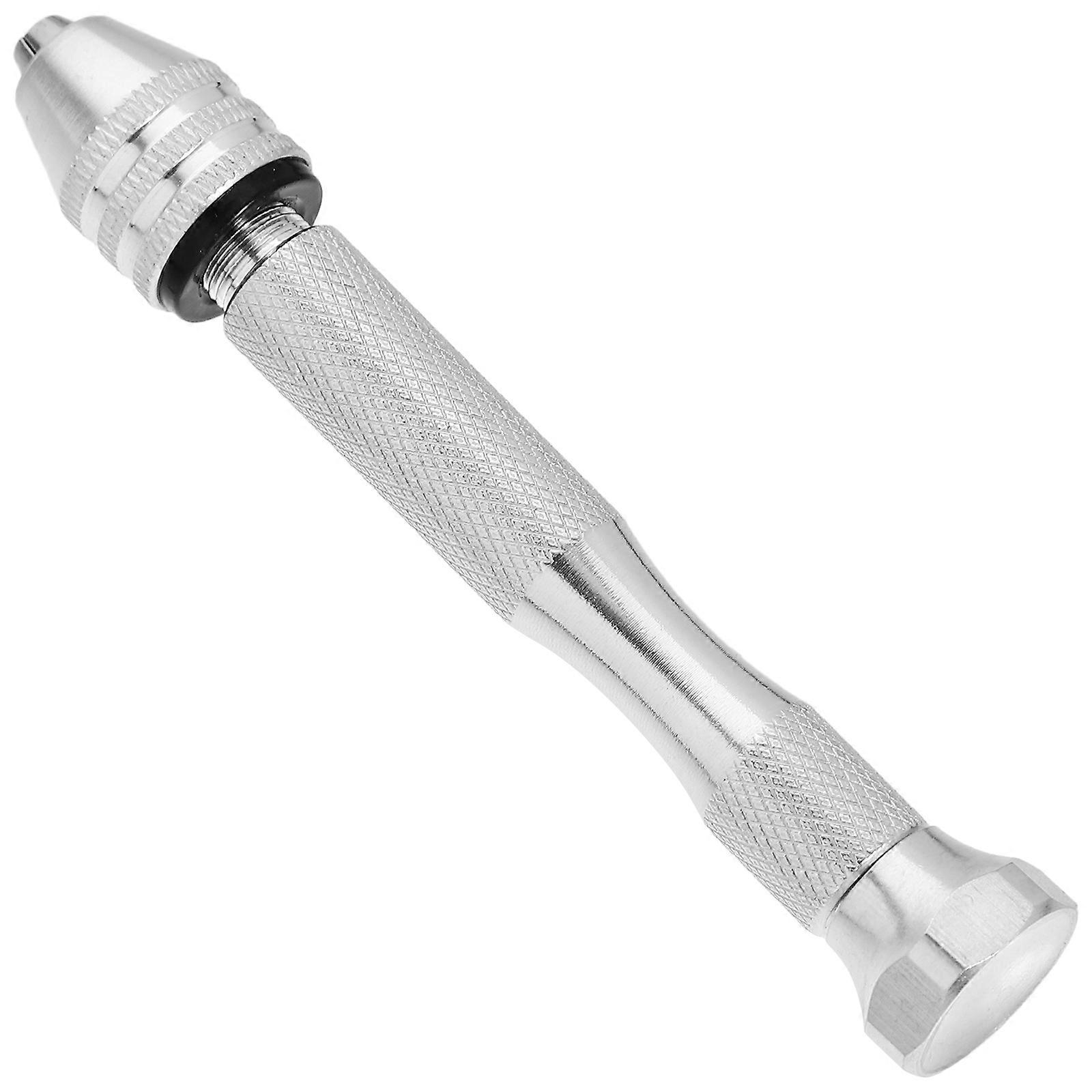 Swivel Head Pin Vise Aluminum Alloy Hand Drill Bit Tool for 0.1-3.5mm Drill Bit