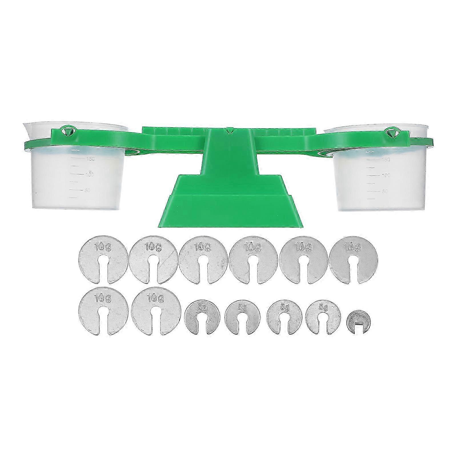 Portable Weighing Scale Teaching Tools Math Experiments Elementary School Experiments Precise Measurement Compact Design 1Set32.30X8.50X7.50CMMulti SZ