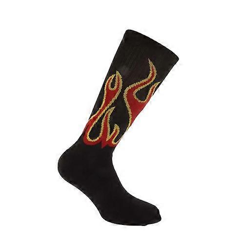 Palm Angels Mens Flames Socks