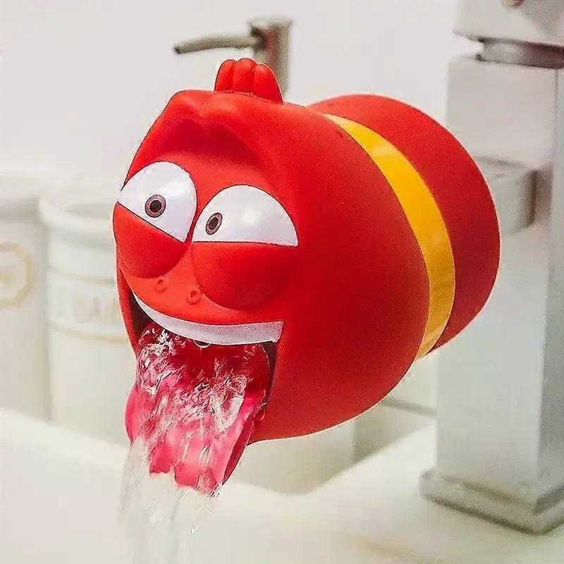Funny Cartoon Animal Faucet Extender, Kids Hand Washing Sink Attachment, Splash Guard And Bathroom Decoration