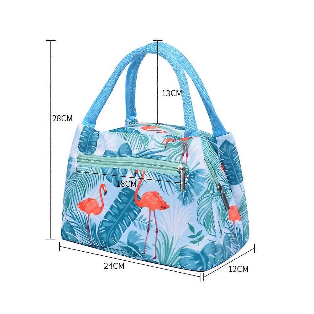 Multi Color Lunch Box Handbag with Insulated and Temperature Control Functions Perfect for Outdoor Camping and Picnic 1Pack