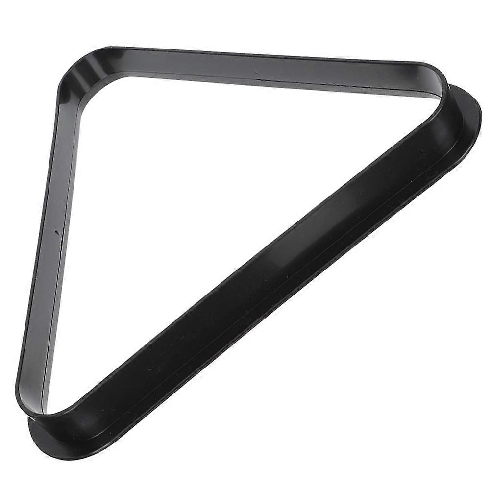 Billiard Accessories Mini Billiard Rack Triangle Pool Ball Rack For Home Pool Table 19.30X19.30X2.80CM Black 1Pcs