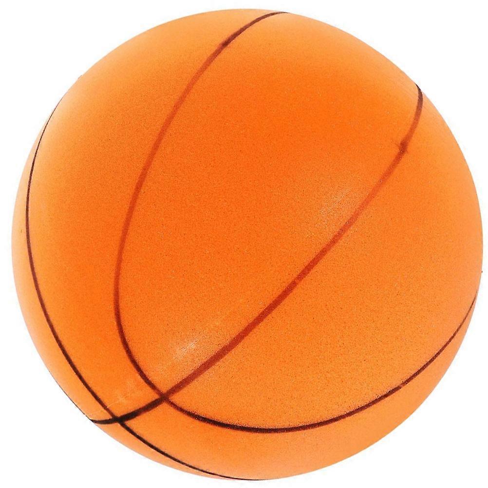 Silent Basketball Plaything For Children Indoor Play 24Cm Diameter Improve Physical Coordination 1Pack