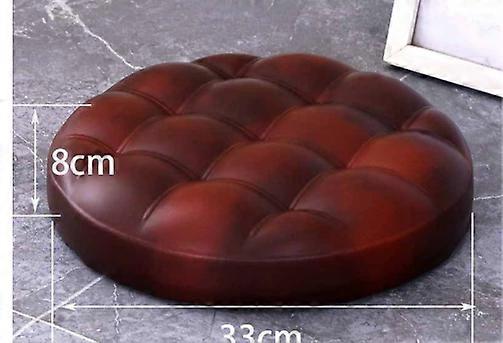 Round Chair Seat Cushion: Replacement Stool Seating Part Padded Cover for Bar Stools - Easy to Install Round Seat Cushion