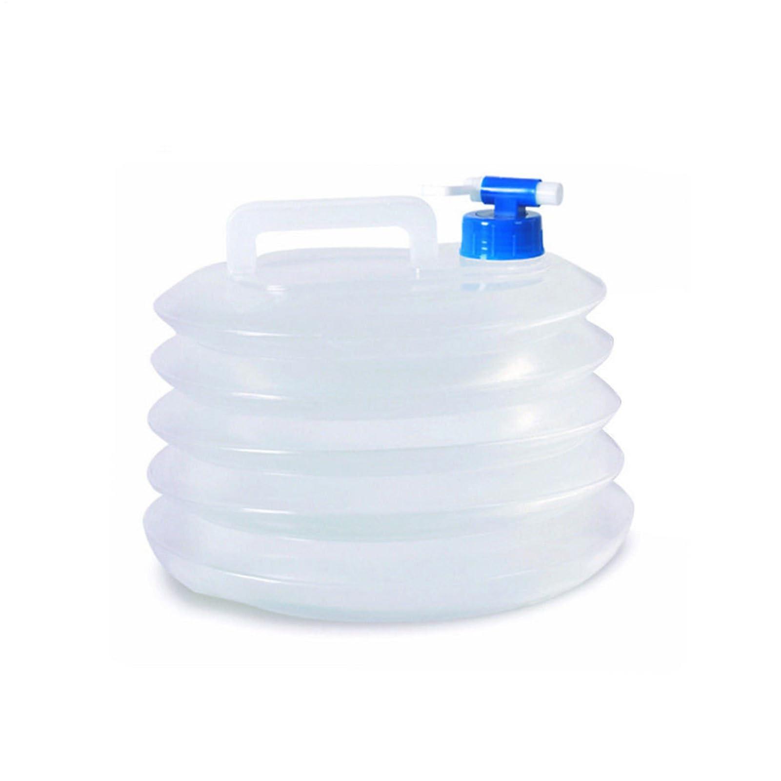 Water Storage Cube, Foldable Camping Container, Food Safe Spigot Dispenser, 10L