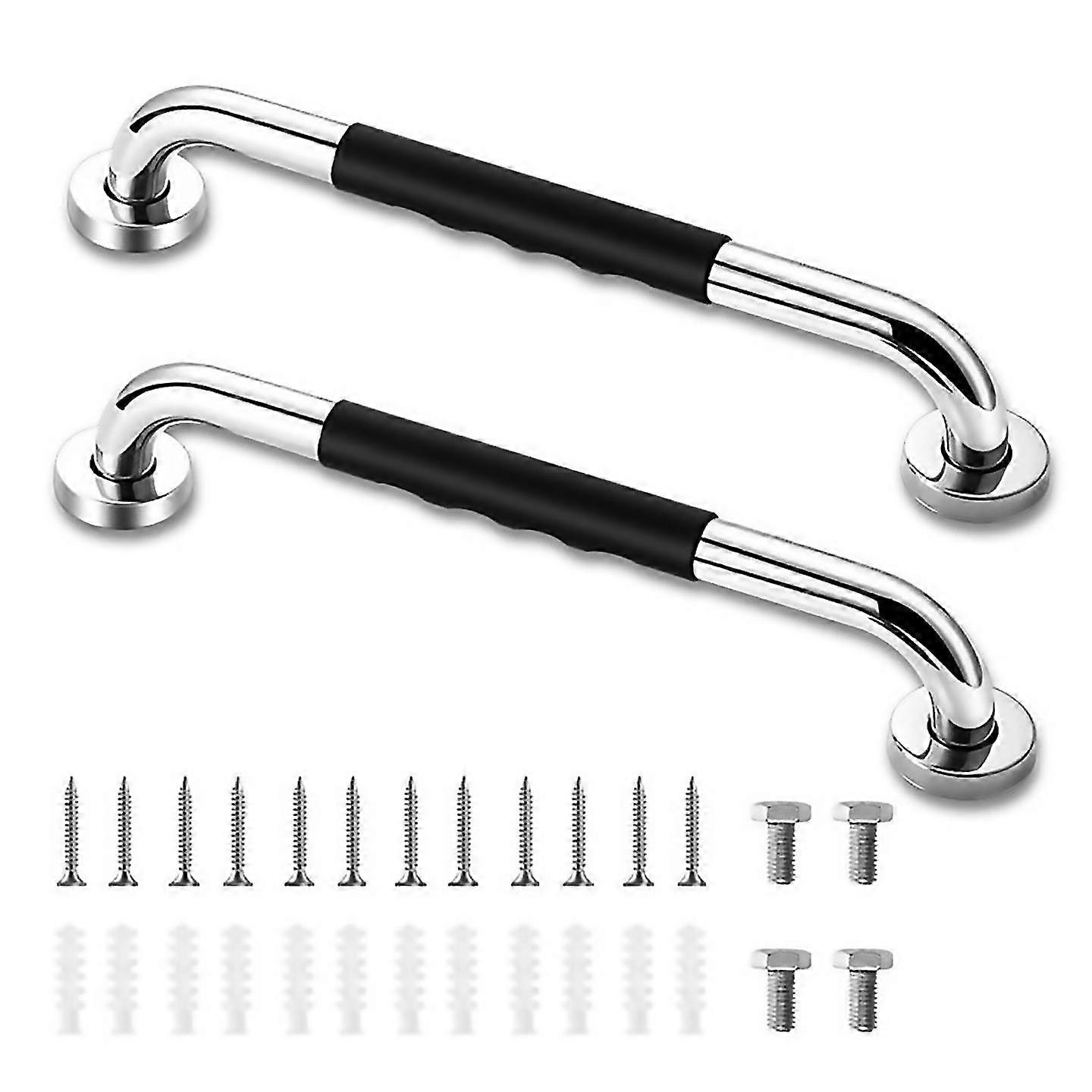 For Grab Bars For Shower16 Inch Antislip Shower Handle With Rubber