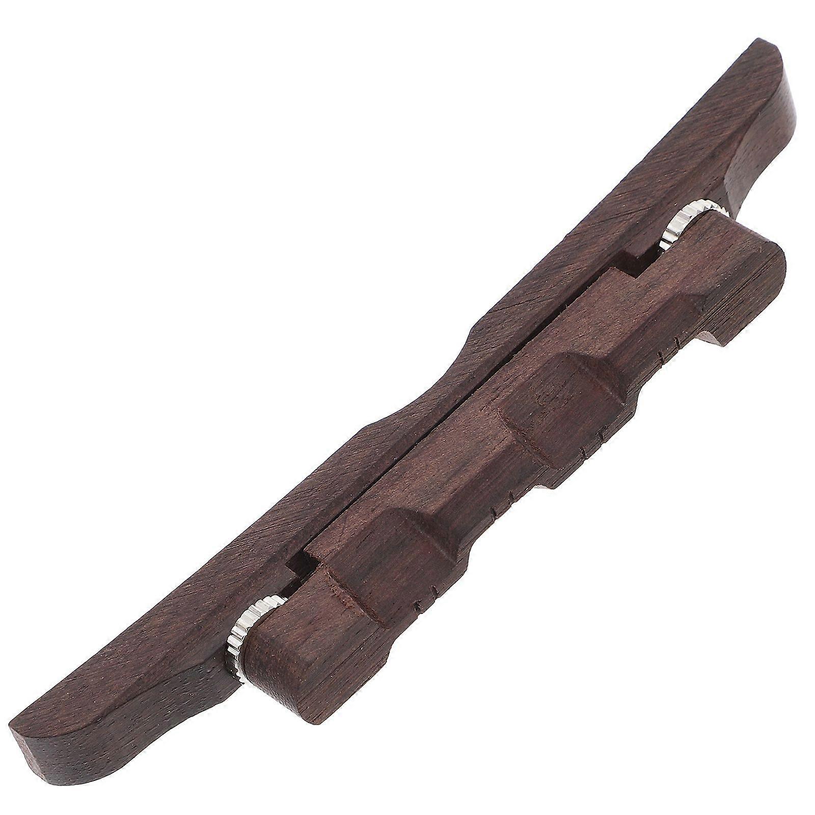 Bridge with Saddle for Archtop Jazz Guitar Instrument Accessory Guitar Bridge