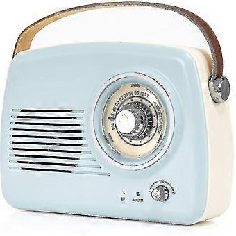 Rádio Vintage com Conectividade Bluetooth, Plugue UE, Design Autônomo