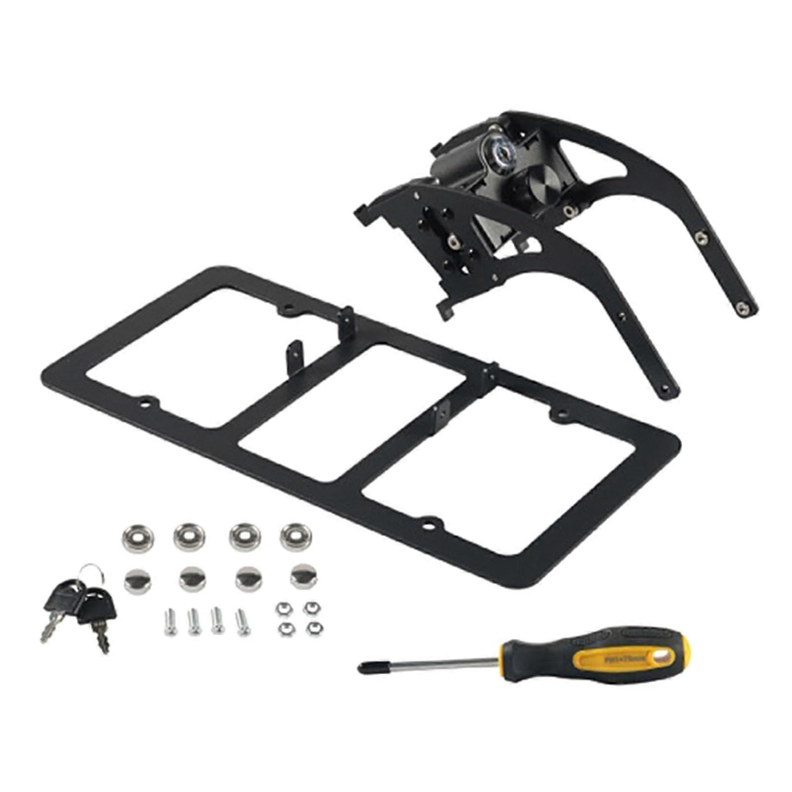 Antitheft Front License Plate Frame For Y NonAdhesive NonDrill License Plate Holder