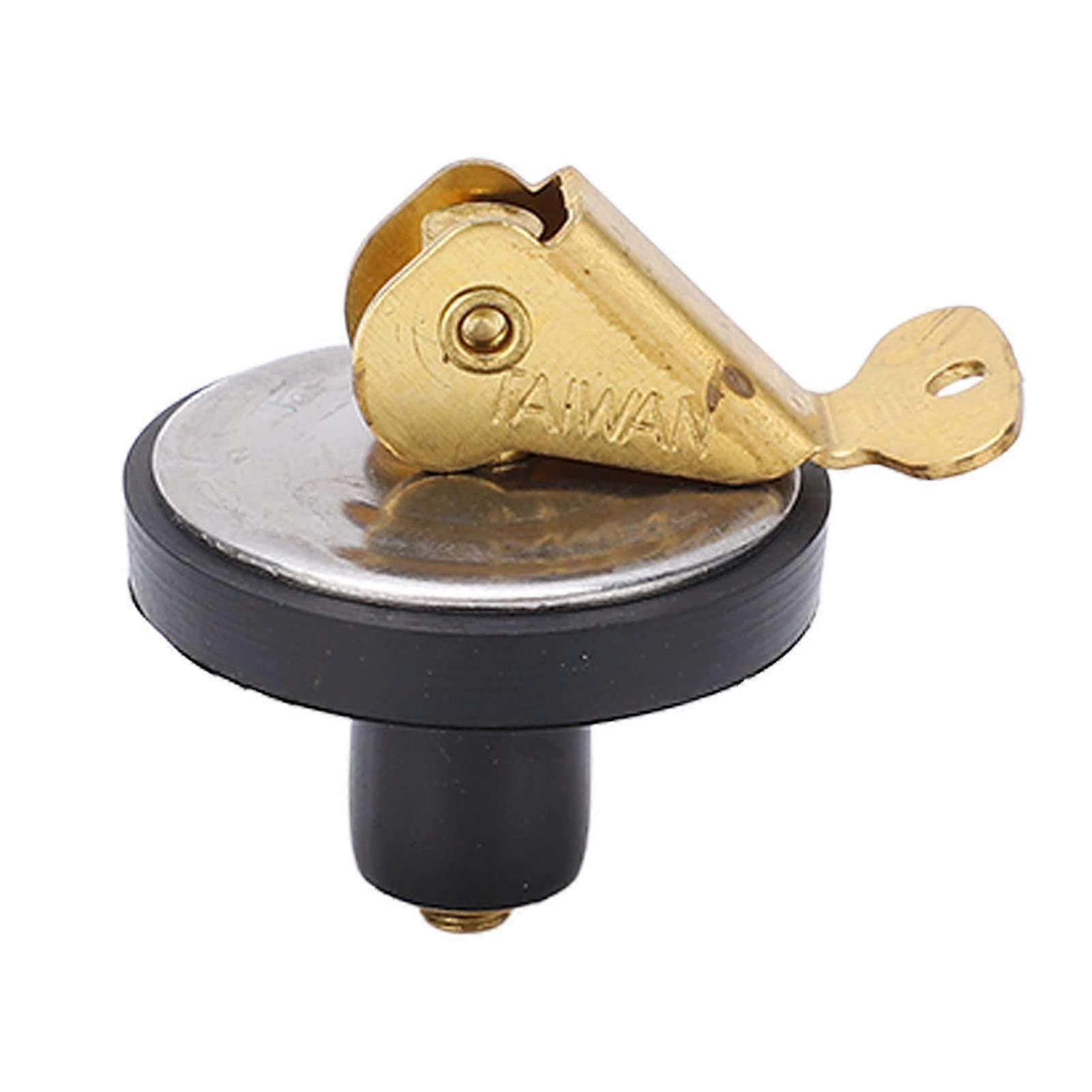 Compression Drain Plug Brass Rubber Seal Twist Boat Marine Accessories for Livewell Sink Transom (3/8 inch (2974B1))