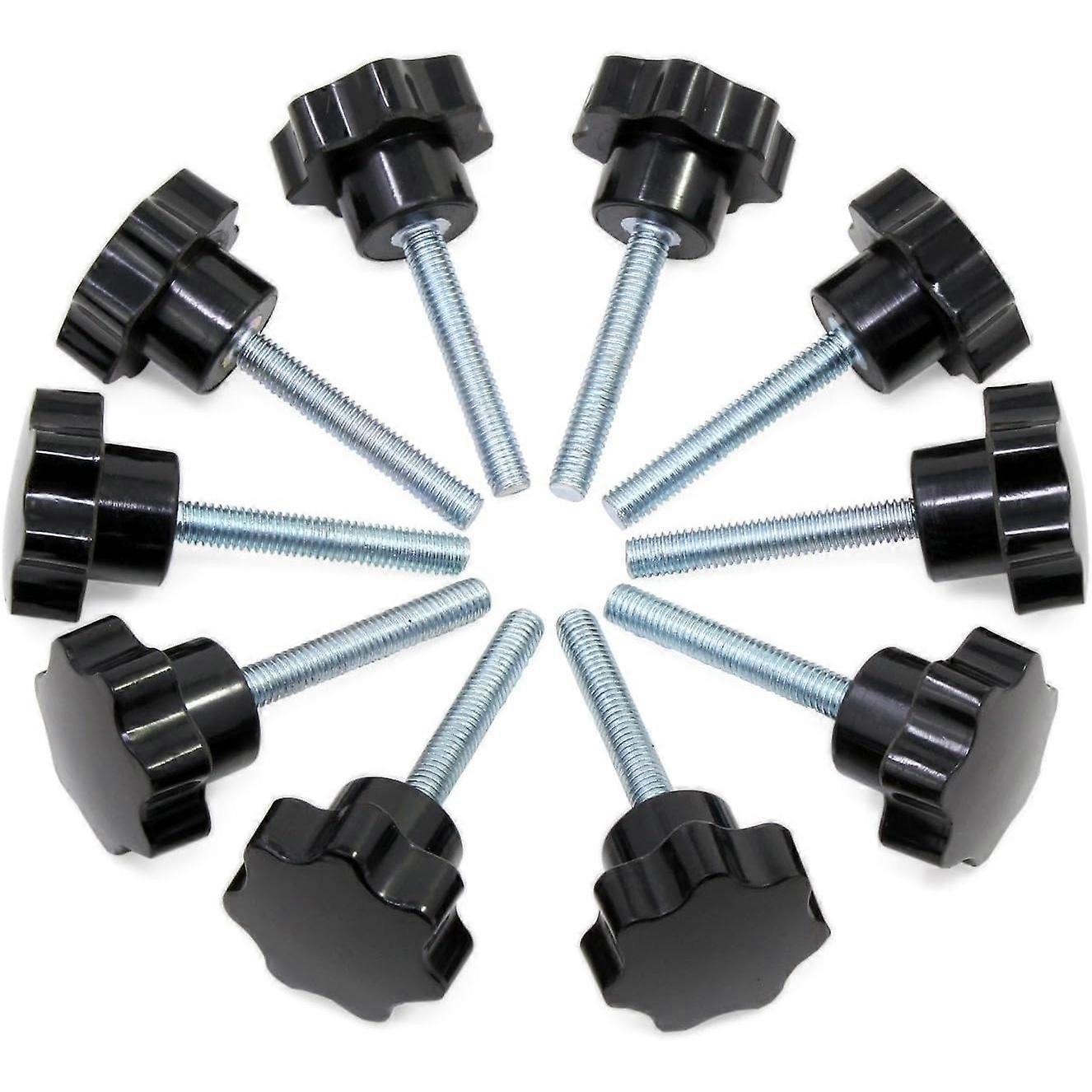 Star Grip Threaded Clamping Knob Star Screw M6 x 40