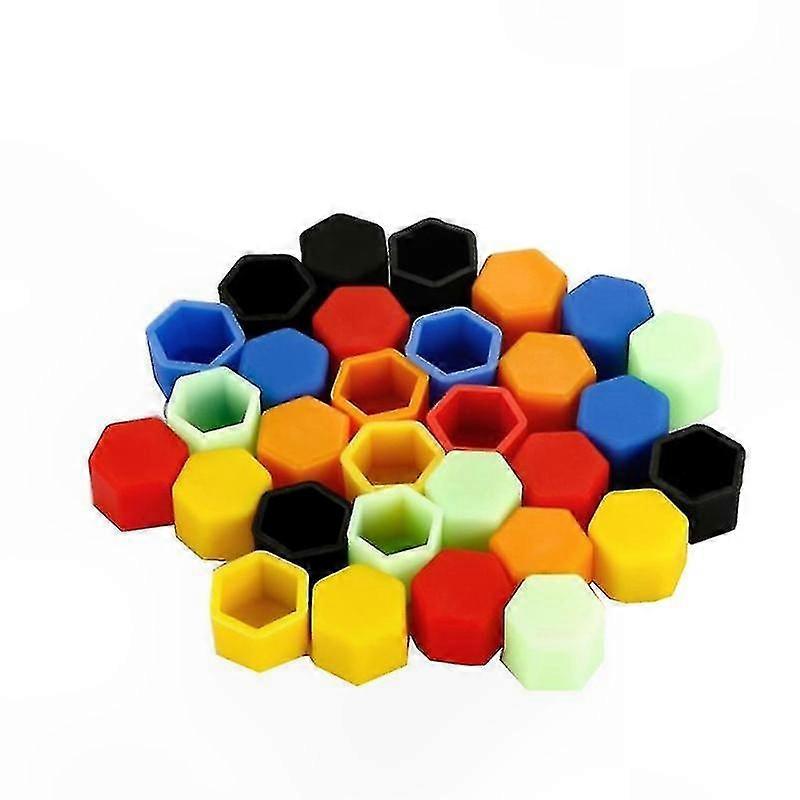 20 Pack Black Lug Nut Caps for Vehicles