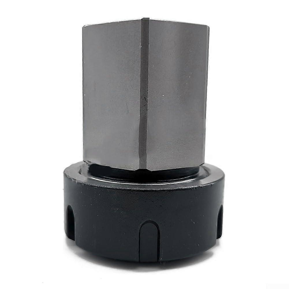 ER Series Compatible Square Chuck Holder Optimized Design for Efficient Cross Hole Drilling in for CNC Lathes (ER40)
