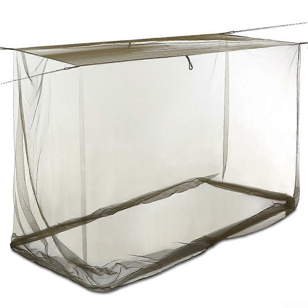 Camping Insect Netting Lightweight Mesh Tent 200x90x180cm for Hiking and Fishing Trips, Durable Outdoor Bug Protection