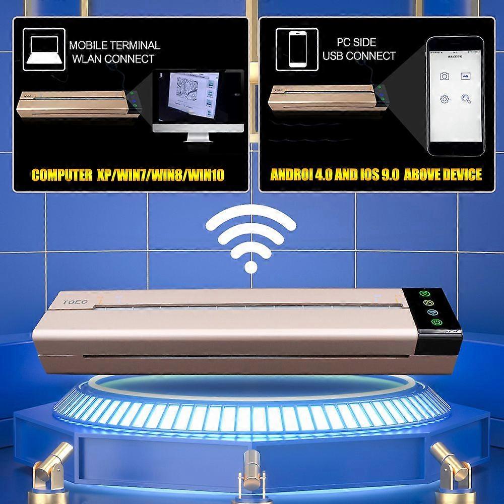 Portable Tattoo Transfer Stencil Machine Mini USB Port Thermal Copier Printer Compatible with Mobile Phone Device and Computer