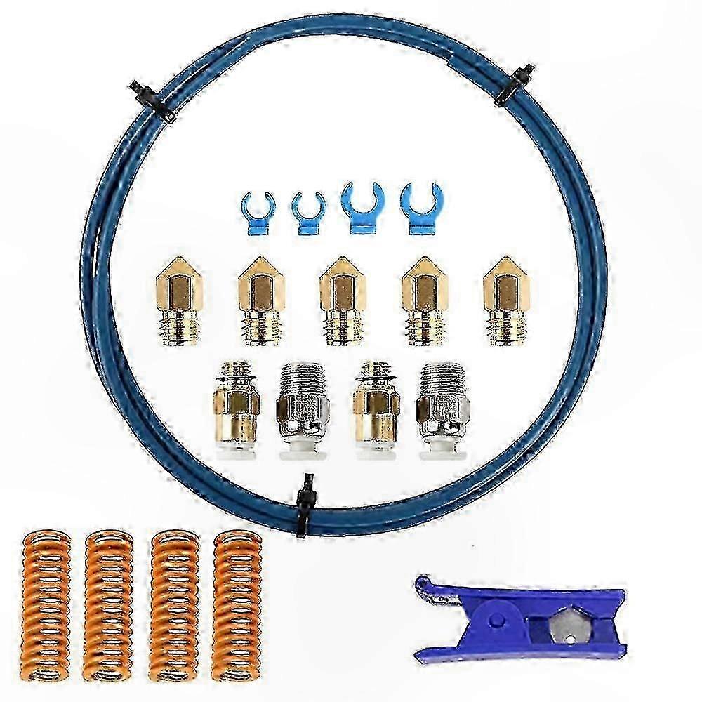 Upgraded 1M PTFE Bowden Tubing for 1.75mm Filament, Compatible with 3D Printers