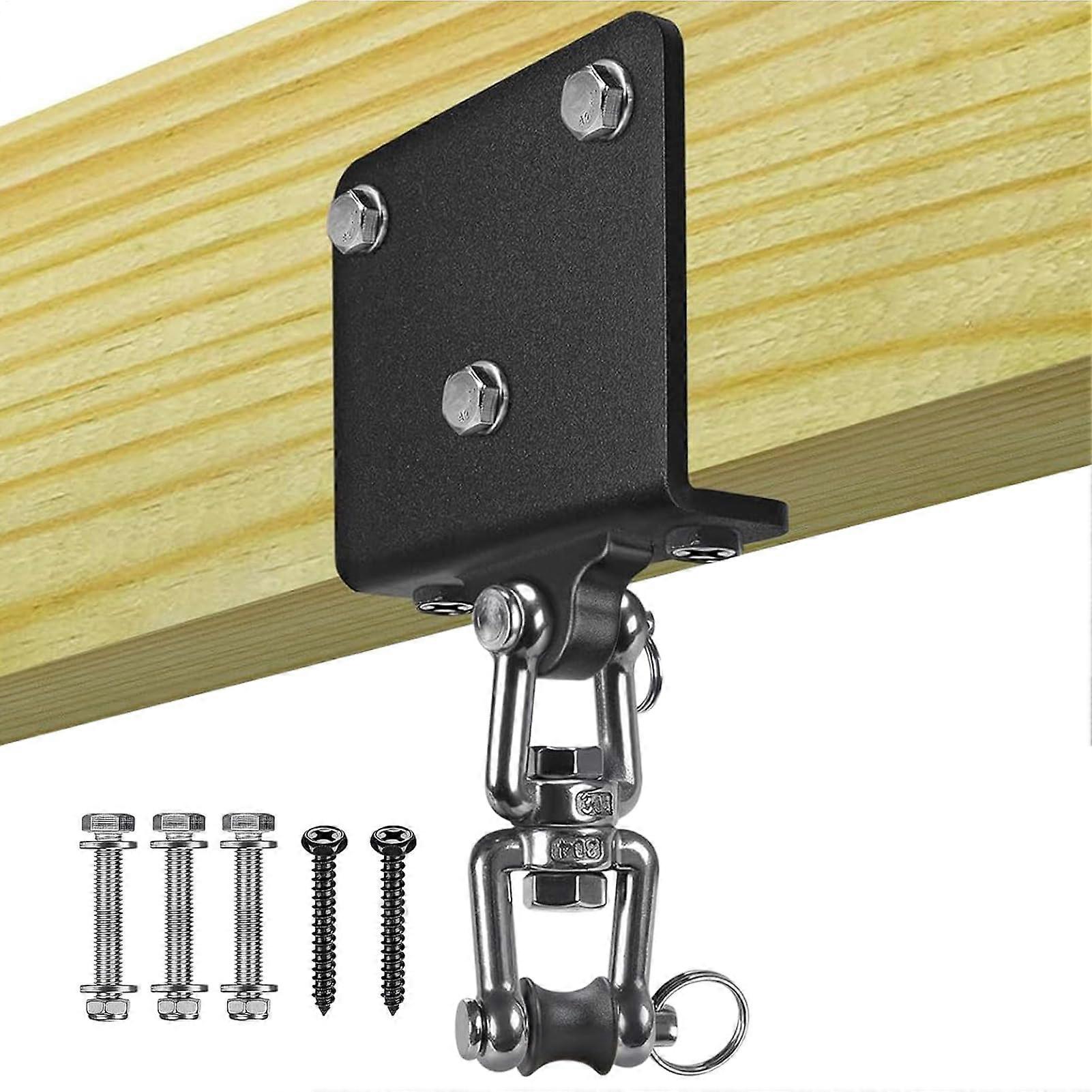 Punching Bag Hanger | 360 Degree Rotating Non-Slip Hook for Boxing, Martial Arts, Yoga Workouts in Basement Apartments