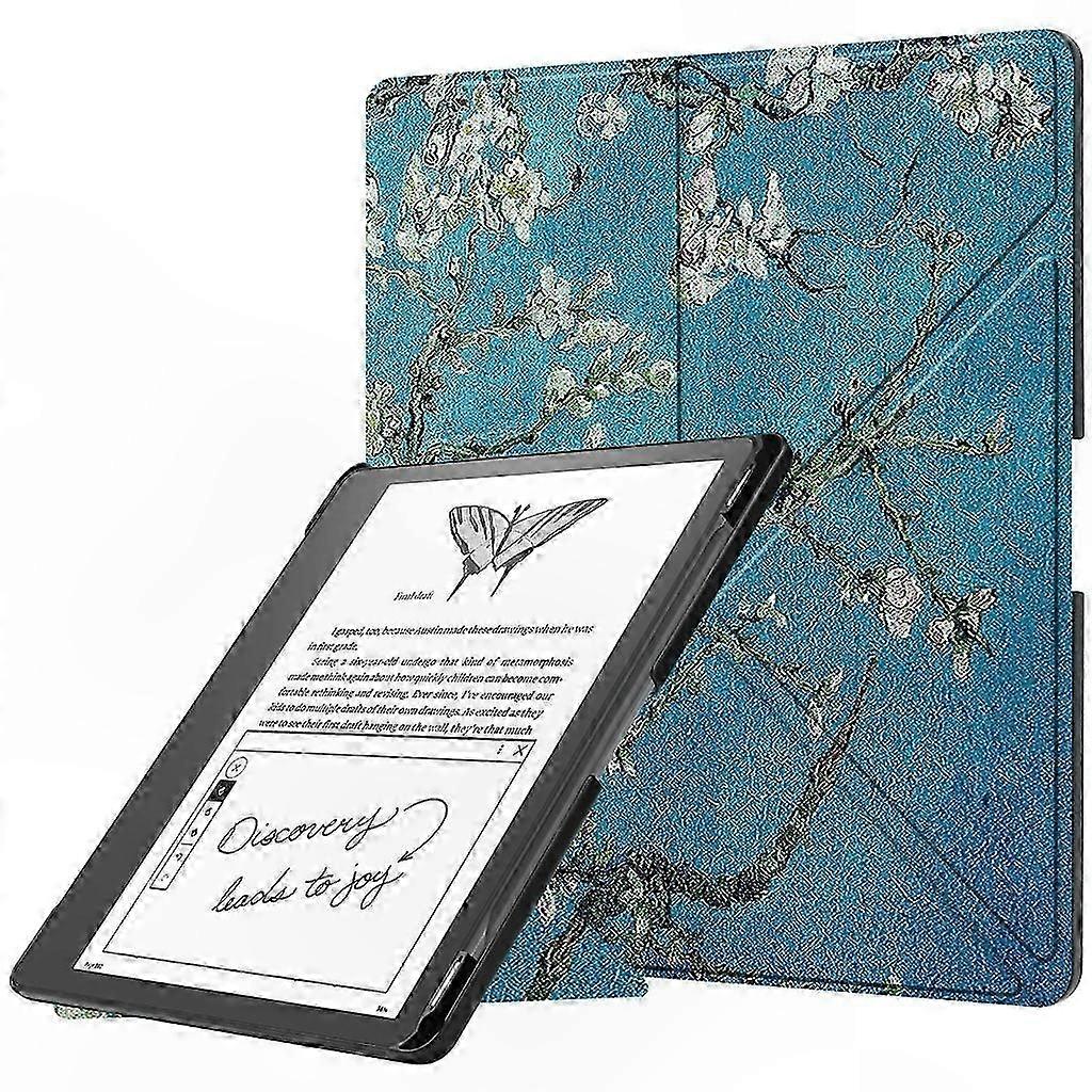 10.2 Inch Soft PU Leather Multi-Folding Stand Cover for Kindle Scribe 2022