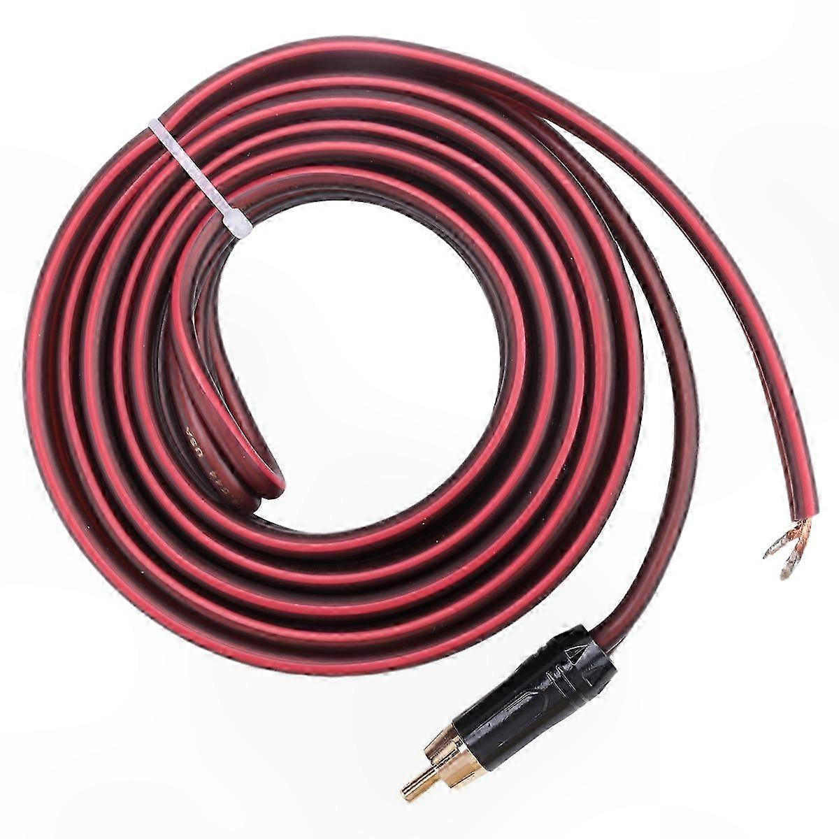 RCA to Bare Wire Speaker Cable Adapter for  o Connections