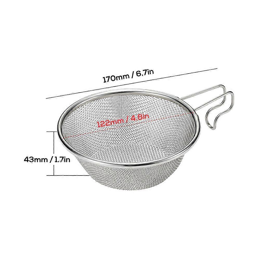 Stainless Steel Colander Mesh Strainer for Sierra Cup
