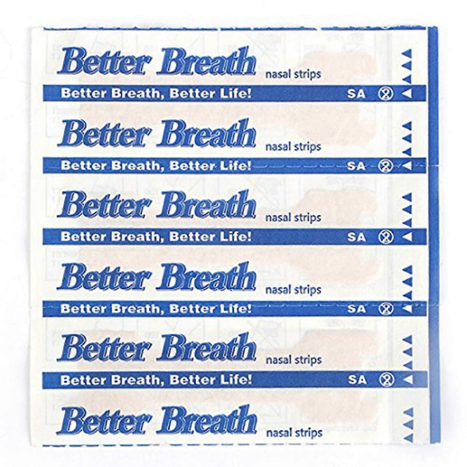 100 Count Nasal Strips Better Breath Anti Snoring (66mm*19mm)