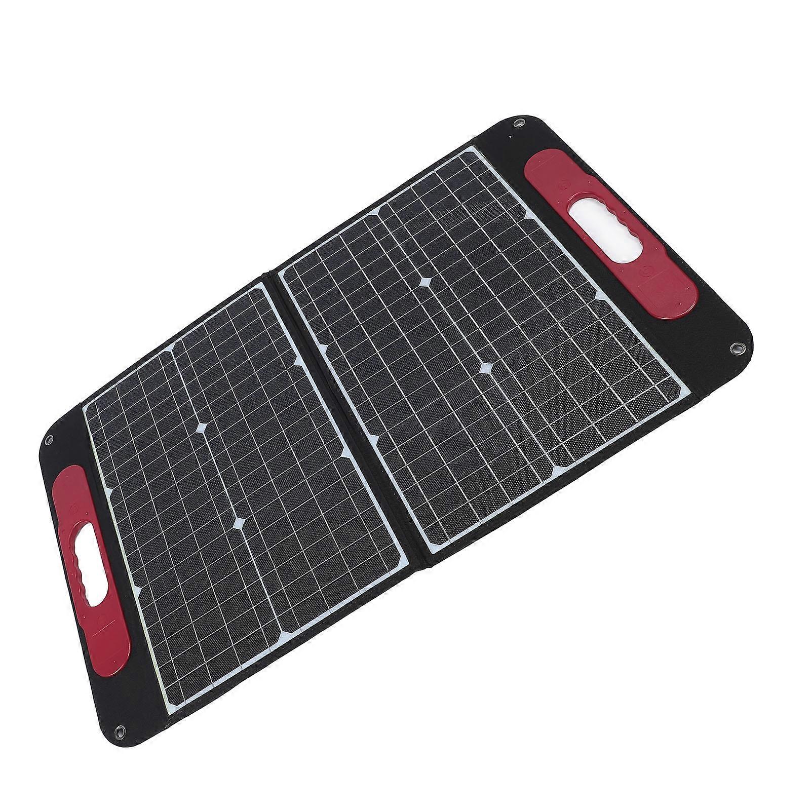 60W Monocrystalline Folding Solar Panel Kit 52x86cm Portable