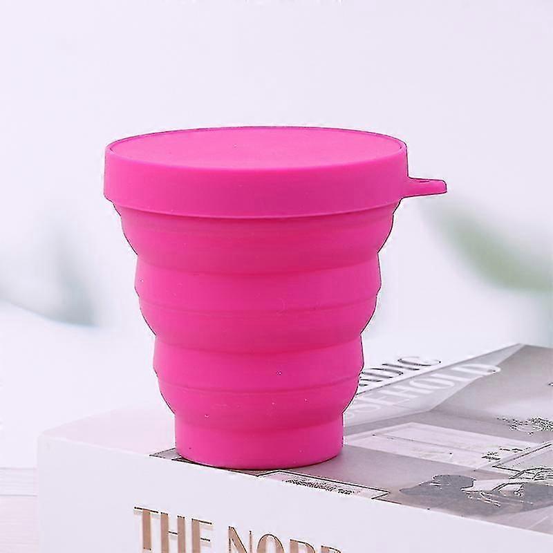 1pc Collapsible Silicone Cup Foldable Sterilizing Cup for Menstrual Cups