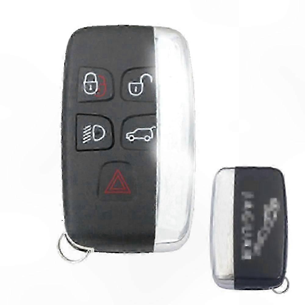 Remote Key Shell Case Fob with 5 Buttons for Range LR2 LR4 and Jaguar F-Pace F-Type XE XF XJ Replacement