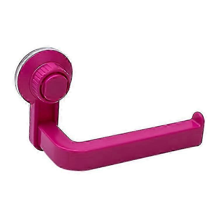 Toilet Paper Holder Suction Cup Wall Mount Removable Rack