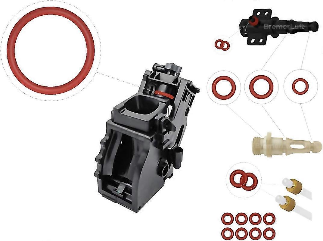 For 14 X Seal Oring Maintenance Kit For Support Valve Steam Valve Brewing Group Outlet Valve Suitabl