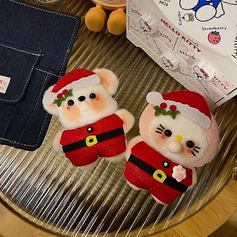Weihnachten Pochacco Kt Katze Diy Plüschtier Quietschpuppe Anhänger