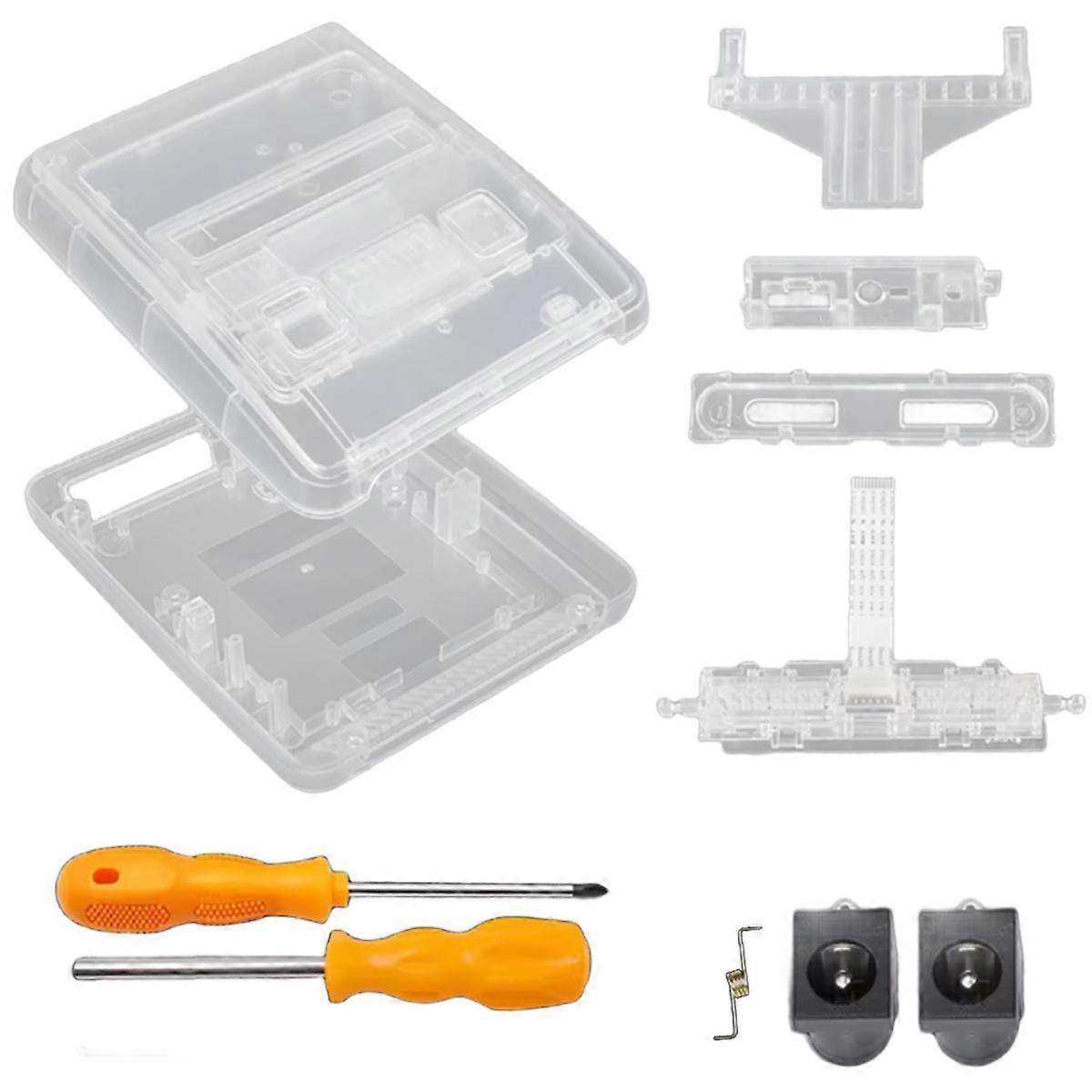 SFC Replacement Case Transparent Box for Super Famicom Console Super Game Console